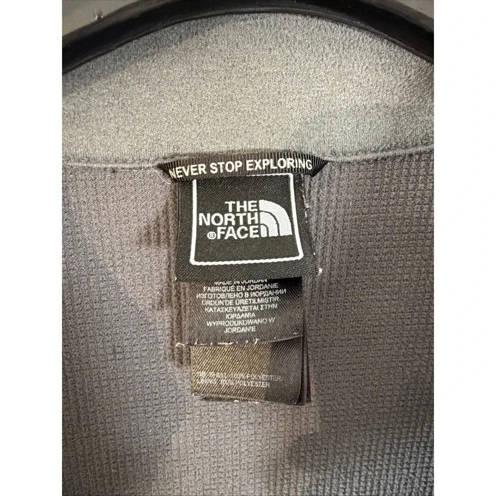 The North Face Jacket‎ Mens XL Dark Grey Full Zip High Neck Apex Lined Coat